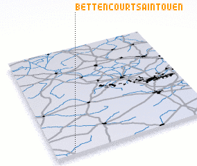 3d view of Bettencourt-Saint-Ouen