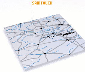 3d view of Saint-Ouen