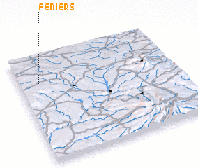 3d view of Féniers