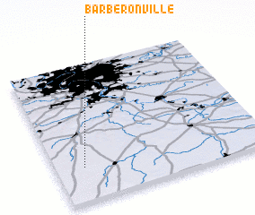 3d view of Barbéronville