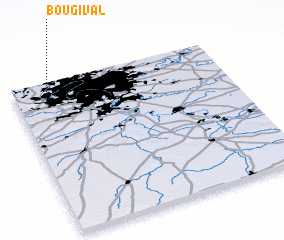 3d view of Bougival