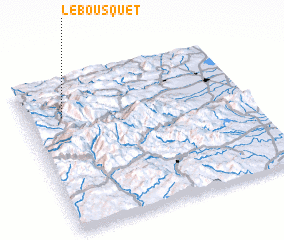 3d view of Le Bousquet