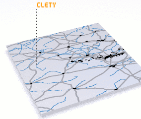 3d view of Cléty