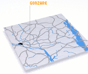 3d view of Gonzaré