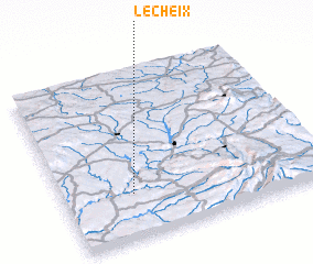 3d view of Le Cheix