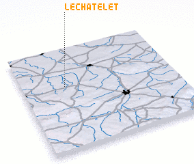 3d view of Le Châtelet