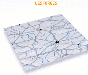 3d view of Les Forges