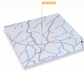 3d view of Adamou