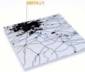 3d view of Gentilly
