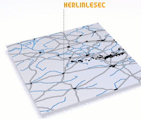3d view of Herlin-le-Sec