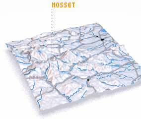 3d view of Mosset