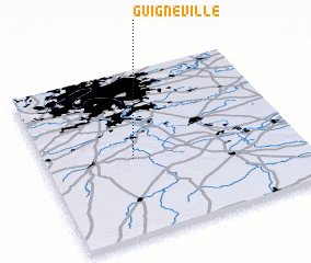 3d view of Guigneville