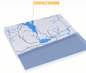 3d view of Zinvié-Zounmè