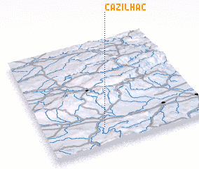 3d view of Cazilhac