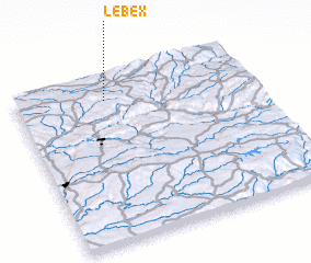 3d view of Le Bex