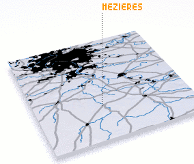 3d view of Mézières