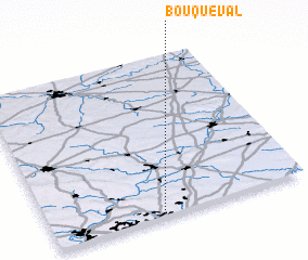 3d view of Bouqueval