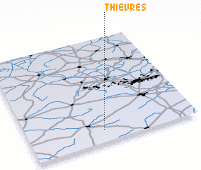 3d view of Thièvres