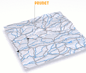 3d view of Prunet