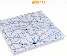 3d view of Achères