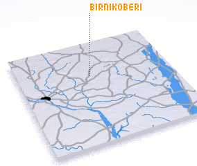 3d view of Birni Kobéri