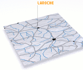 3d view of La Roche