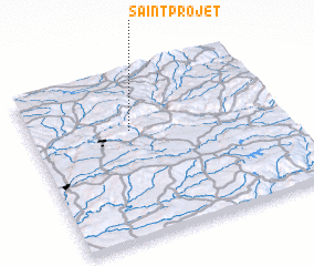 3d view of Saint-Projet