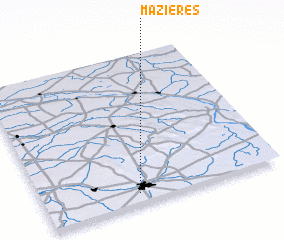 3d view of Mazières