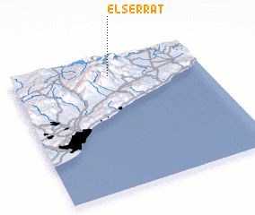 3d view of El Serrat