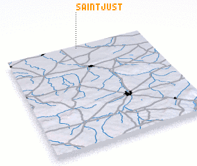 3d view of Saint-Just