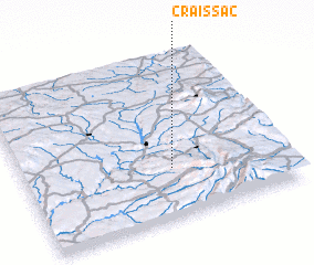 3d view of Craissac