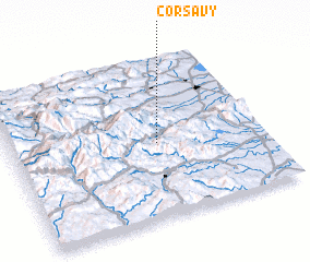 3d view of Corsavy