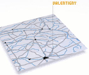 3d view of Valentigny