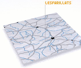 3d view of Les Farillats