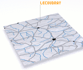 3d view of Le Coudray