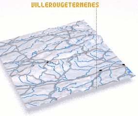 3d view of Villerouge-Termenès