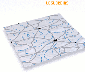 3d view of Les Lordins