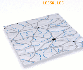 3d view of Les Salles