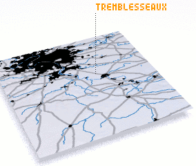 3d view of Tremblesseaux