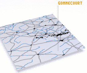 3d view of Gommécourt