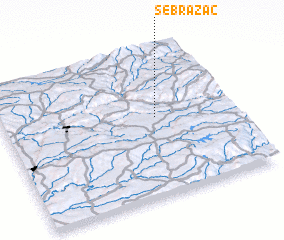 3d view of Sébrazac