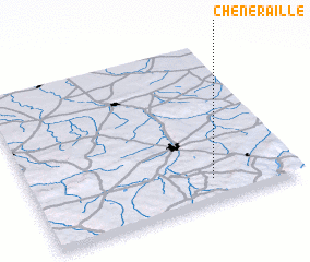3d view of Cheneraille