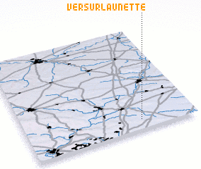 3d view of Ver-sur-Launette