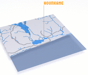 3d view of Hounkamé