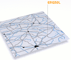 3d view of Épignol