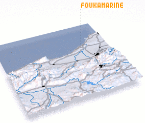 3d view of Fouka Marine