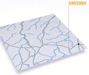 3d view of Sansoro