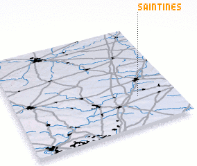 3d view of Saintines