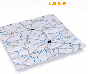 3d view of Bonneau