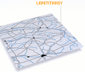 3d view of Le Petit Voisy